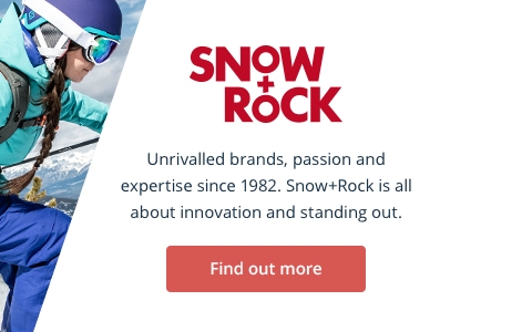 Two men next to the first Cotswold Outdoor shop