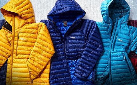 Cold weather landing page Insulated jackets hero